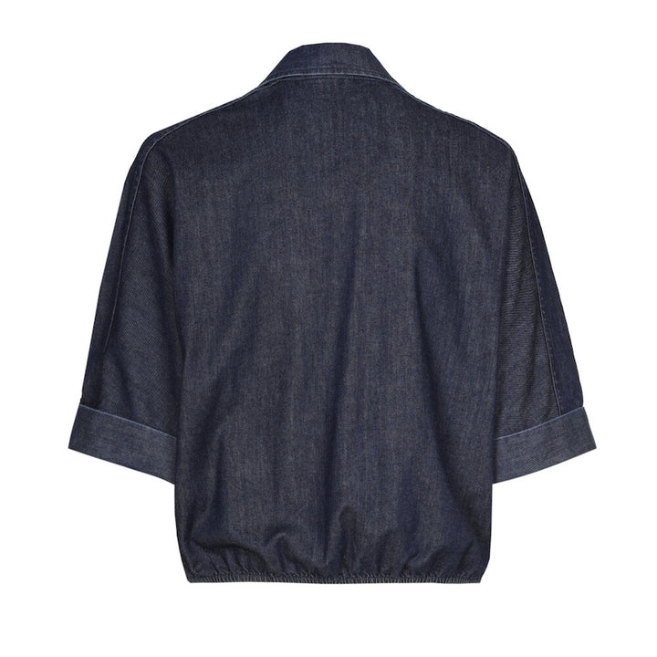 Caroline Biss blouse dames denim 4657/23.