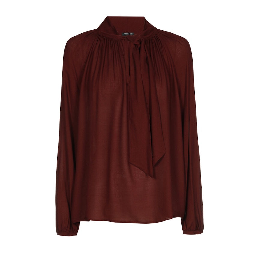 Caroline Biss blouse dames bordeaux 4618/53