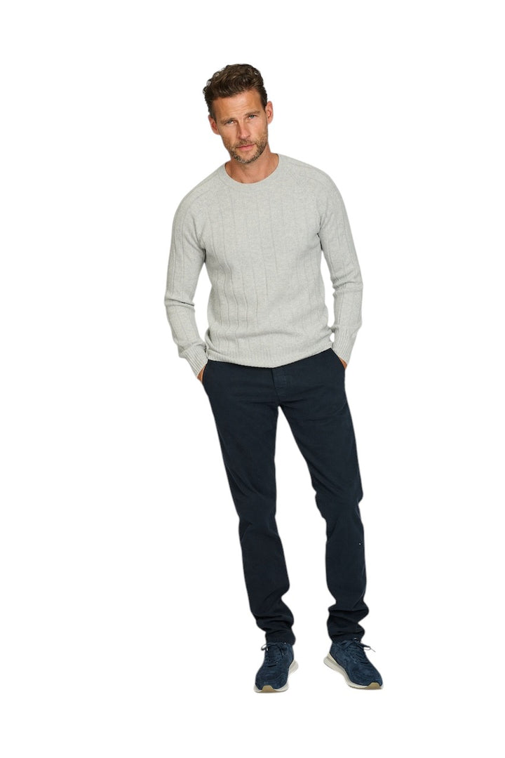 Atelier Noterman sportieve broek heren donker blauw ATN05-A78-1803-229