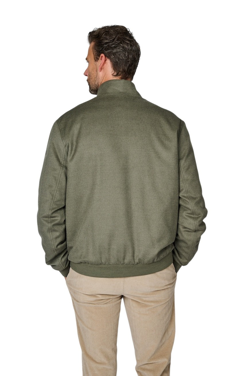 Duno Uomo sportieve mantel heren olijf NEIL PRATO