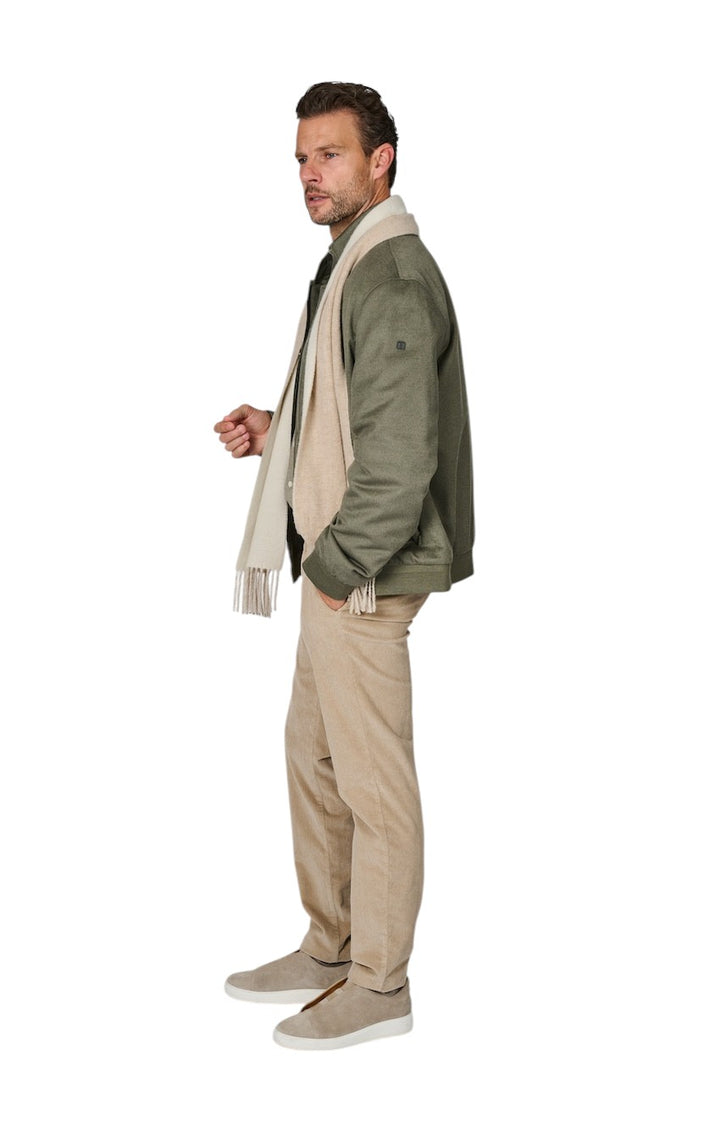 Duno Uomo sportieve mantel heren olijf NEIL PRATO