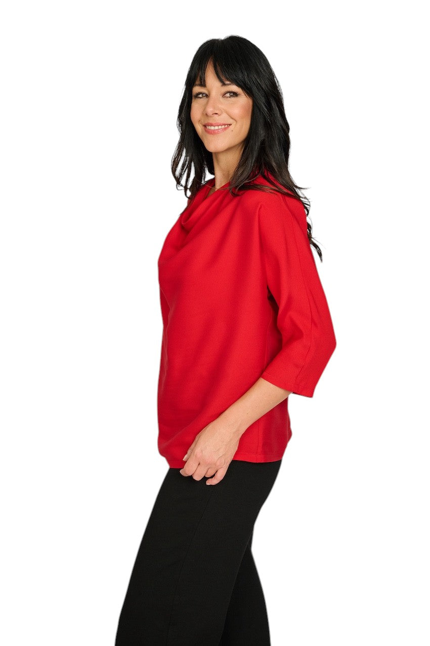 Fabiana Filippi blouse dames rood TPD225F843L703 3045