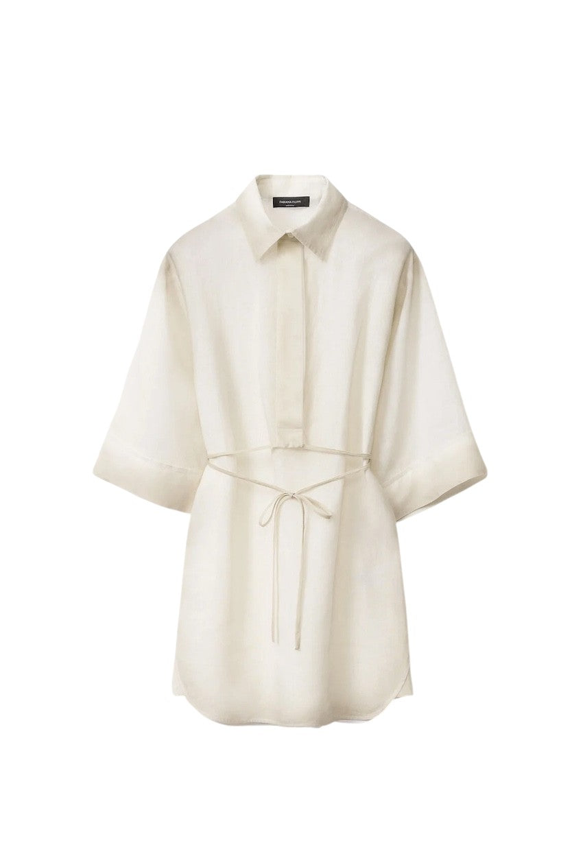 Fabiana Filippi tunique dames ecru CAD275F650L378 0142