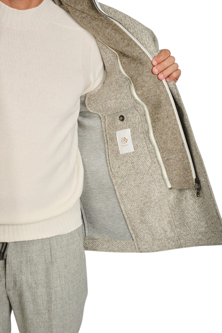 Fradi mantel heren grijs 262MORRIS_PX262WN620