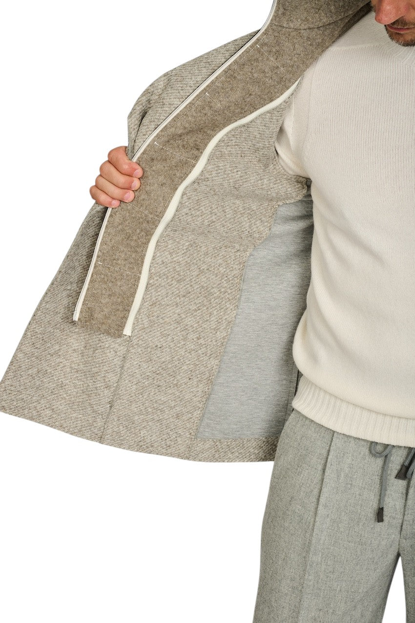 Fradi mantel heren grijs 262MORRIS_PX262WN620