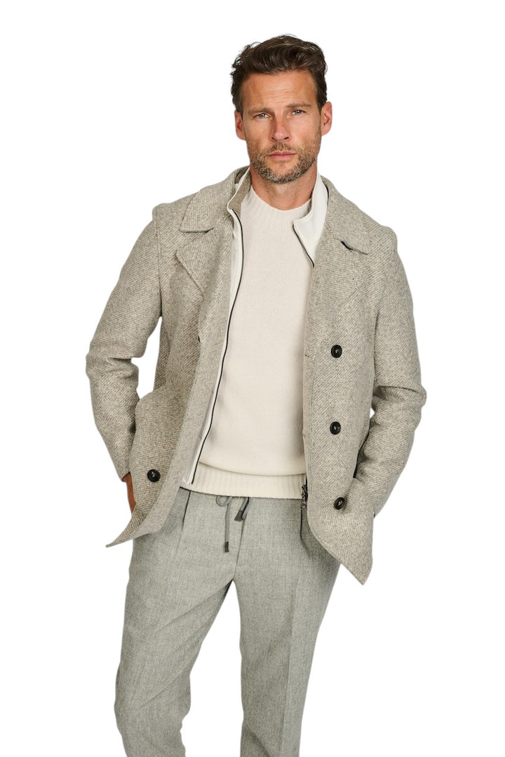 Fradi mantel heren grijs 262MORRIS_PX262WN620