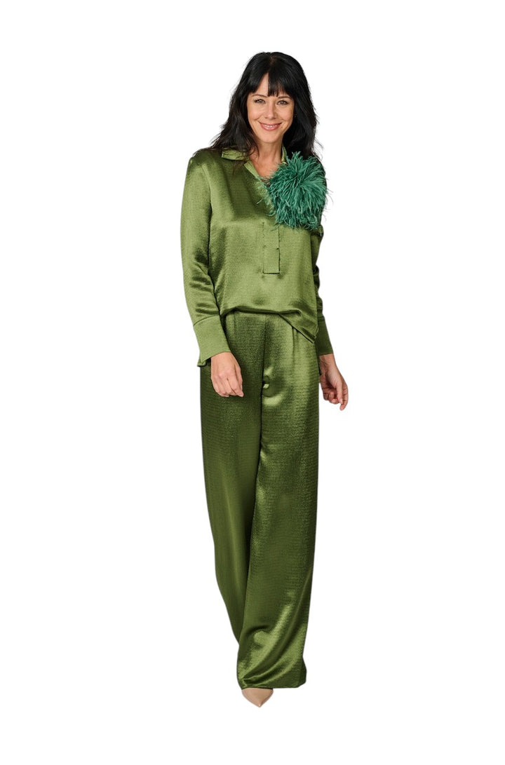 Natan Collection top ladies green DIRA-NQFAT01 219