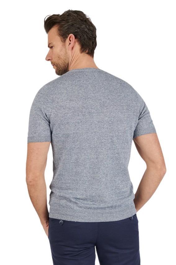 Gran Sasso Men t-shirt korte mouwen heren blauw - Artson Fashion