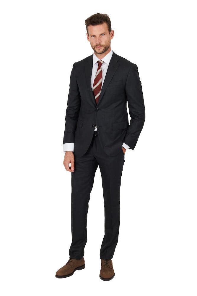 Corneliani kostuum heren anthraciet - Artson Fashion
