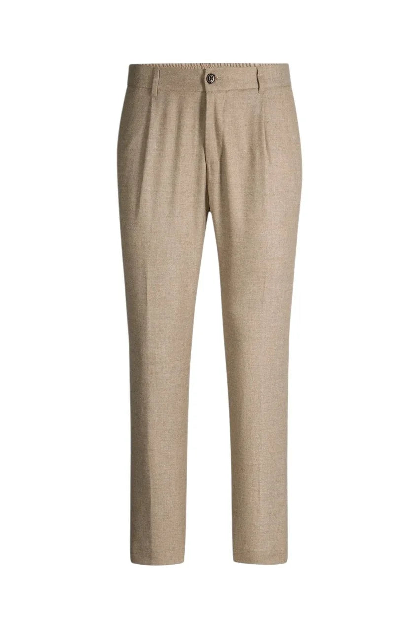 Joop geklede heren broek beige Lester 30106390/00260