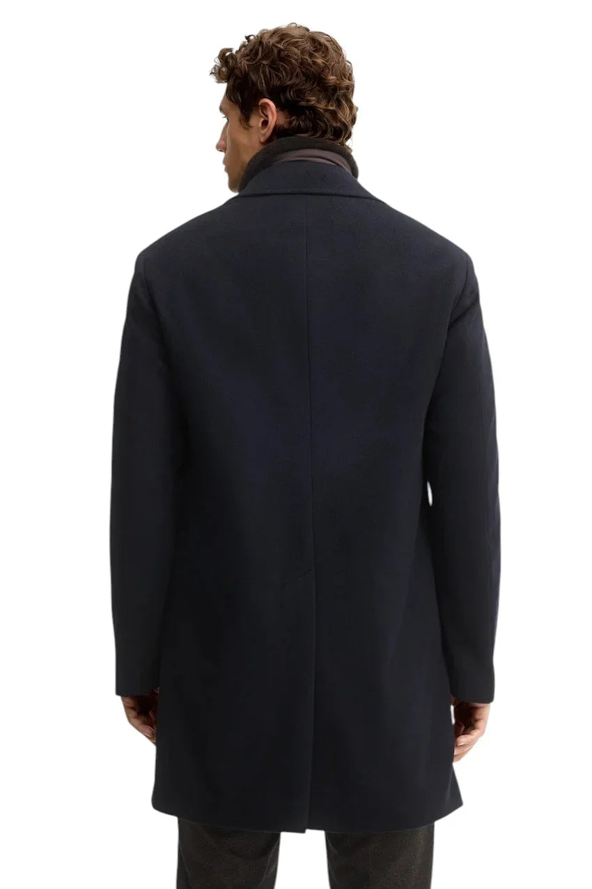 Joop mantel heren donker blauw Morris-F 30104924/00401