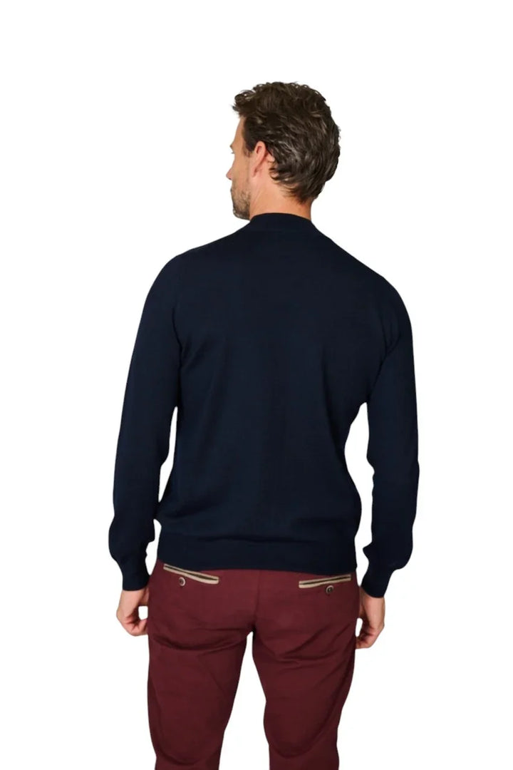 Gran Sasso Men pull trui heren marine 55108/14290 598