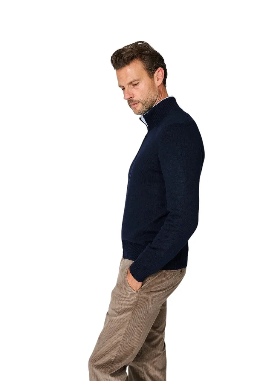 Gran Sasso Men gilet heren marine 23123/19621 598