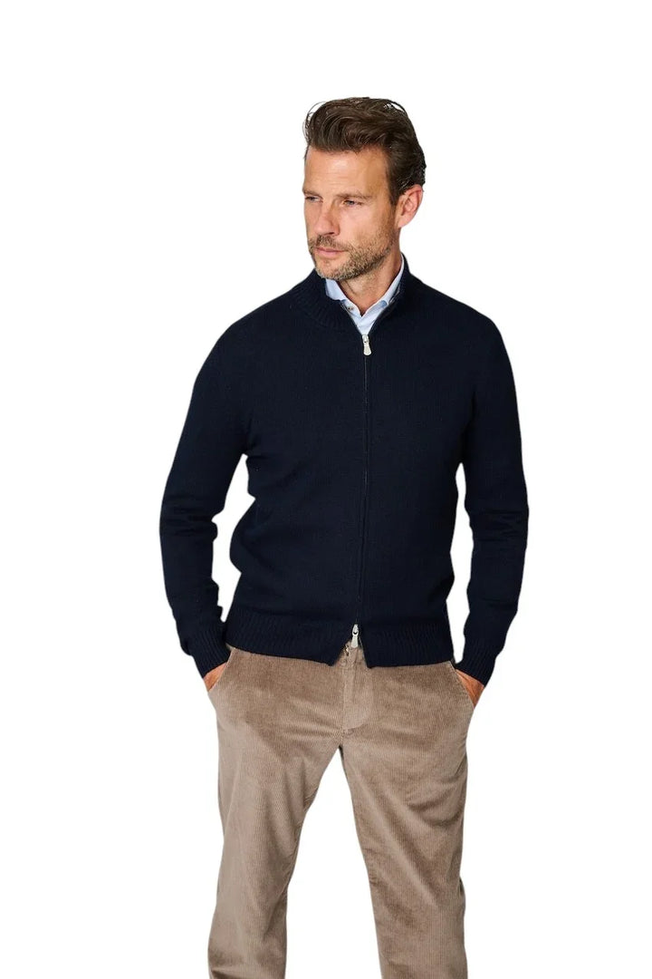 Gran Sasso Men gilet heren marine 23123/19621 598