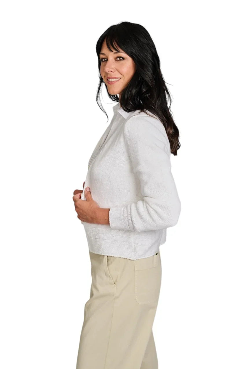 Gran Sasso Women gilet dames wit 13209/20907 001