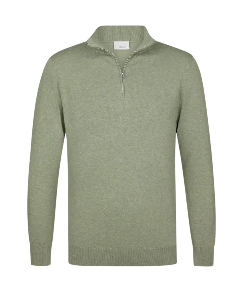 profuomo-pull-trui-heren-groen-ppxj10008d