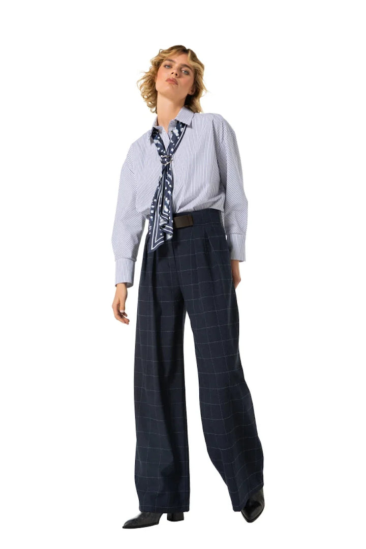 Caroline Biss broek dames blauw 4590/21