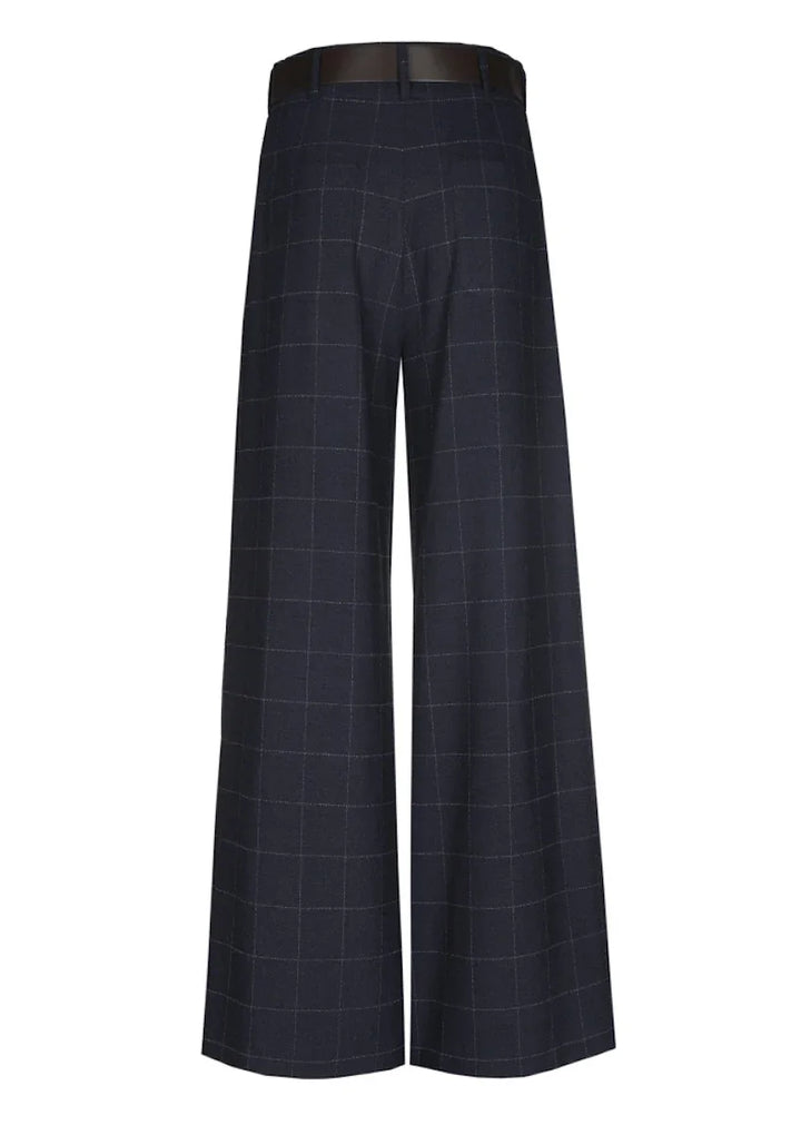 Caroline Biss broek dames blauw 4590/21