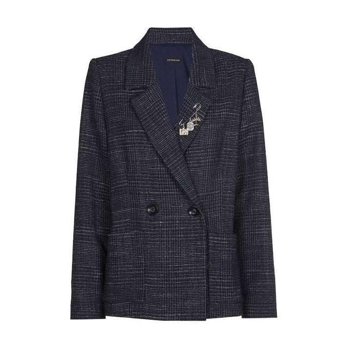 Caroline Biss vest dames blauw 4891/21