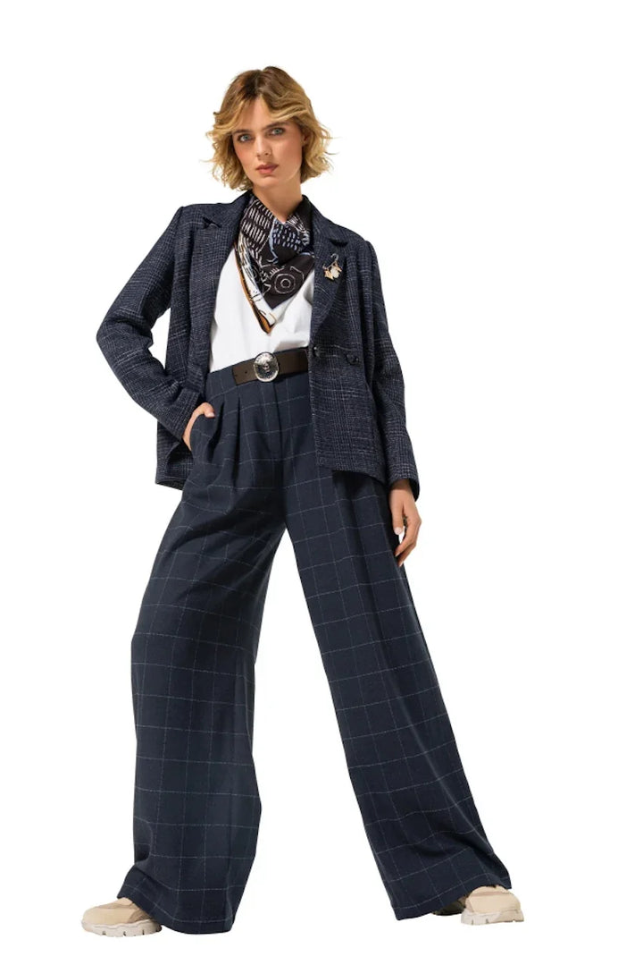Caroline Biss vest dames blauw 4891/21