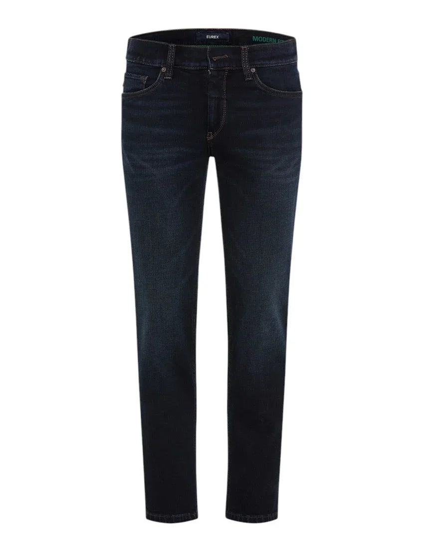 Eurex By Brax jeans heren donker blauw Lenn 05-6163/22