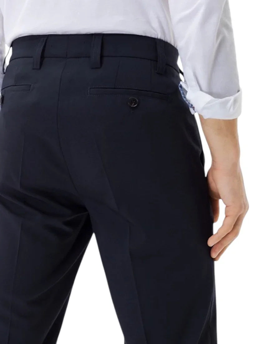 Eurex By Brax geklede heren broek marine Jan 50-8350/22