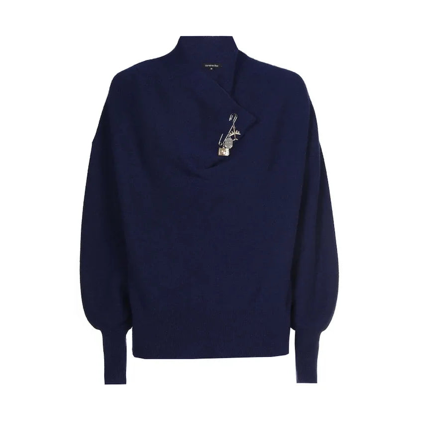 Caroline Biss pull trui dames marine 4233/22