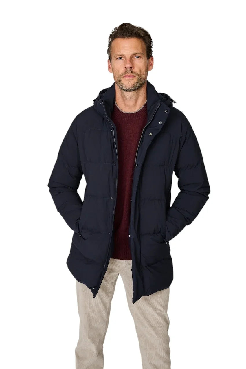 Gran Sasso Men pull trui ronde hals heren bordeaux 23131/25011 297