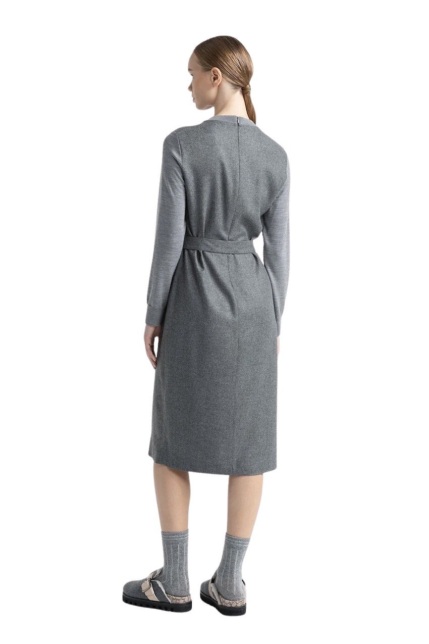 Peserico Kleid Frauen grau