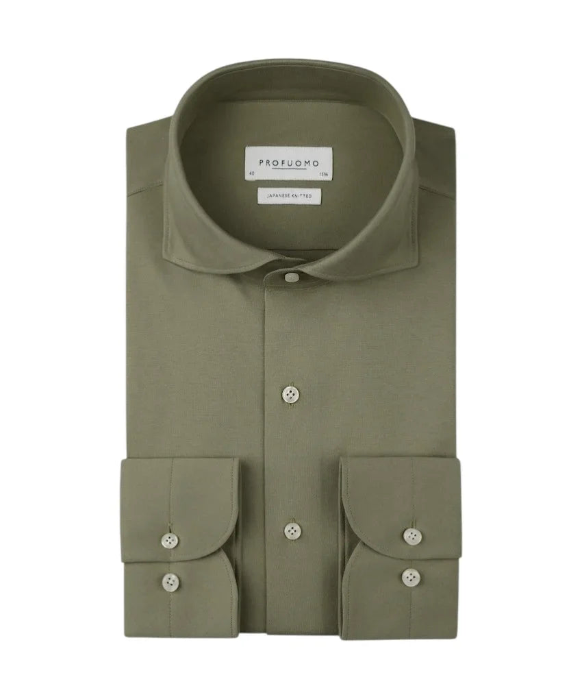 profuomo-hemd-lange-mouwen-heren-groen-3