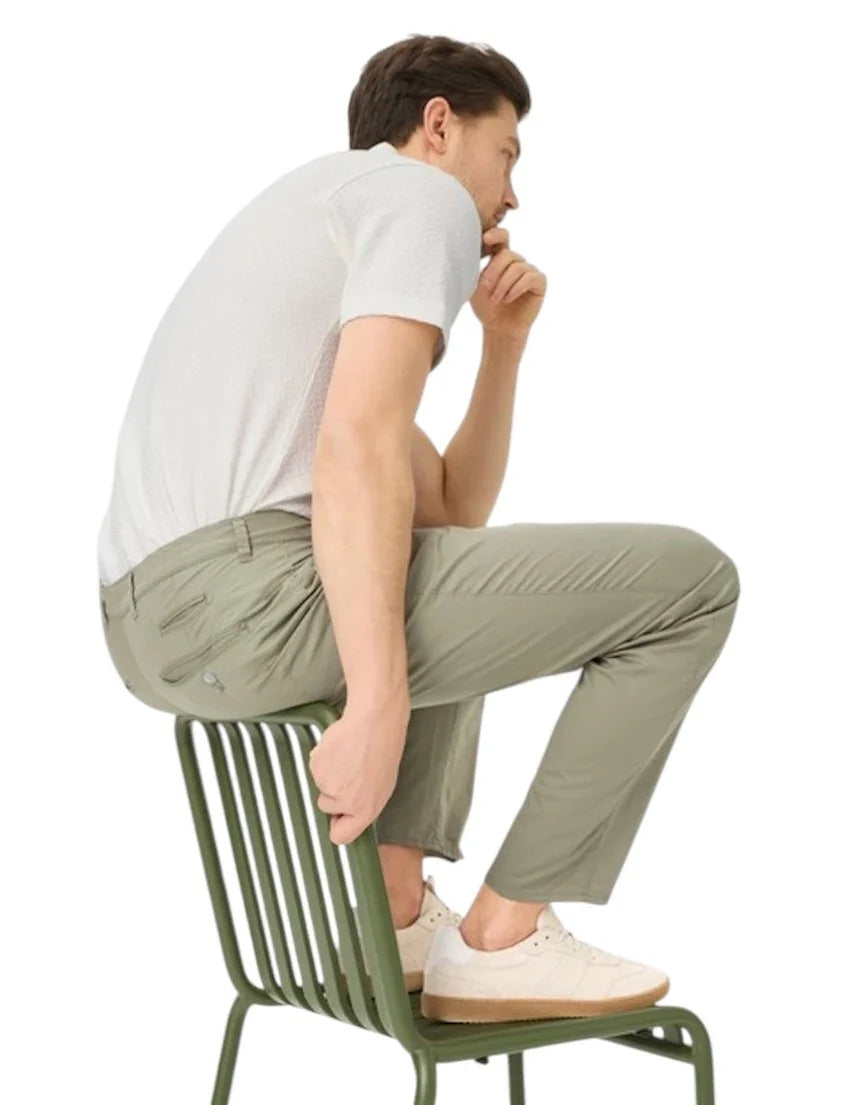 Brax Men sportieve broek heren groen Fabio U 07-1642/36