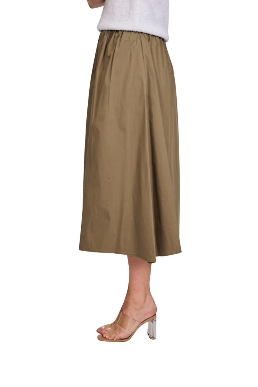 Gran Sasso Women lange rok dames khaki 74273/54307/480