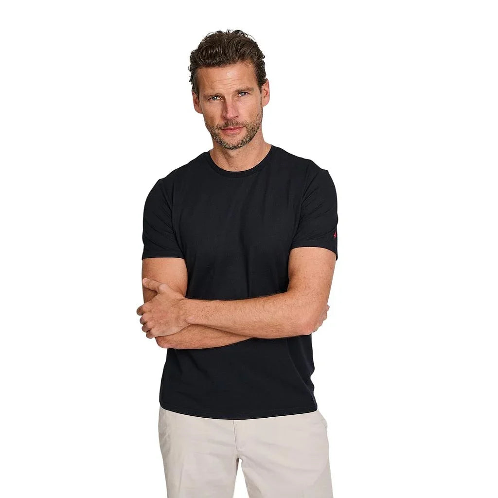 peuterey-t-shirt-korte-mouwen-heren-donker-blauw