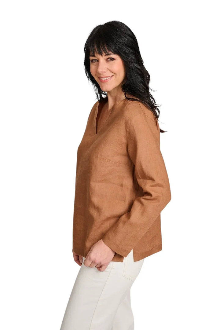 Gran Sasso Donne camicetta donna marrone 61232/50000 167