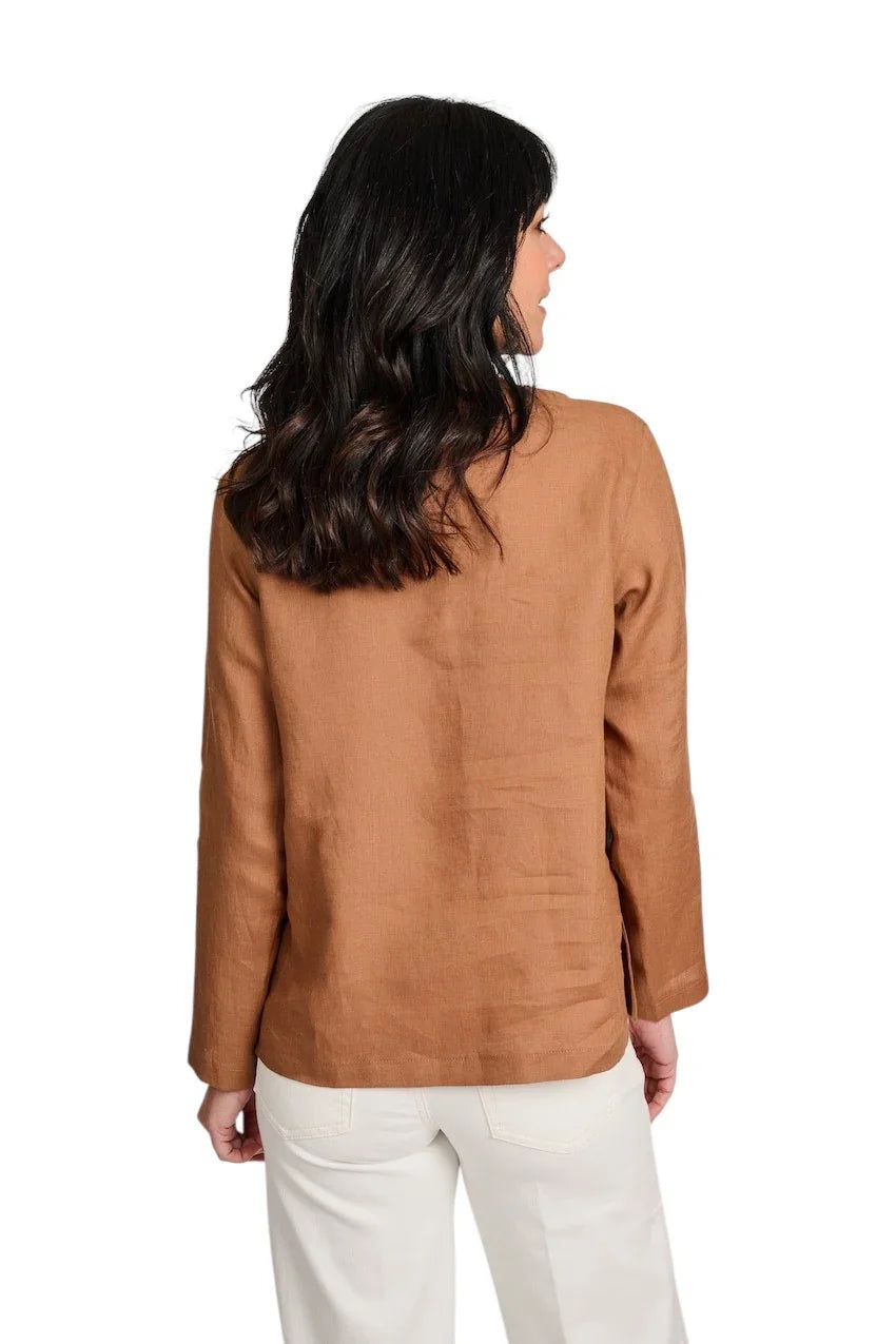 Gran Sasso Donne camicetta donna marrone 61232/50000 167
