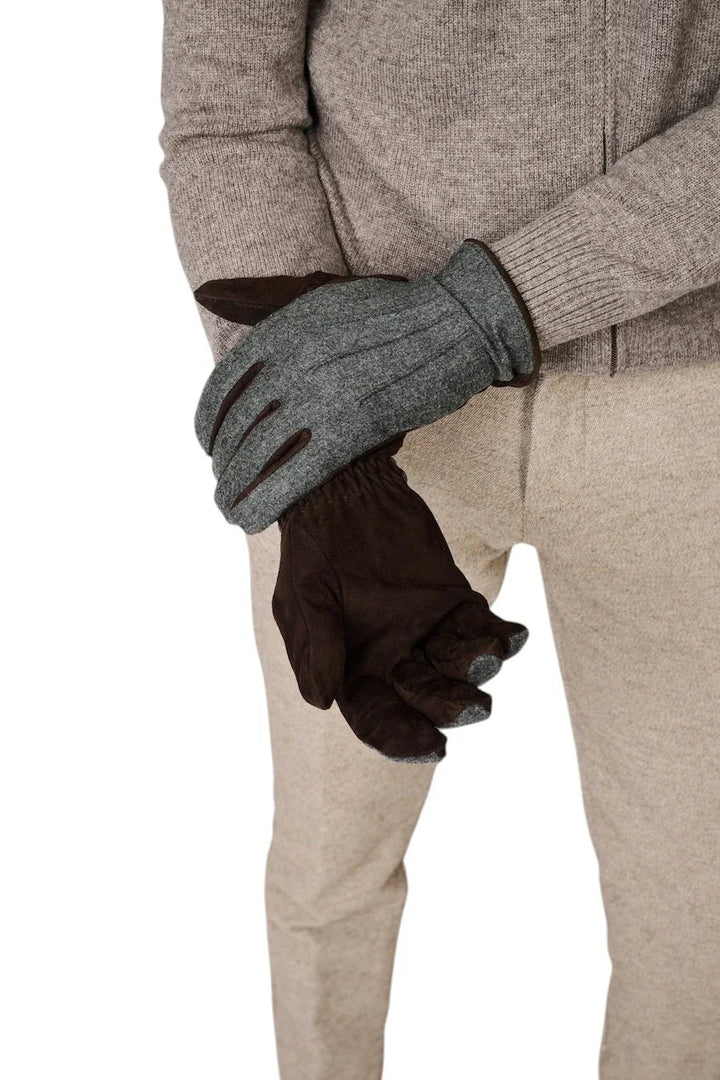 Gran Sasso Men handschoen heren grijs 87101/51328 080