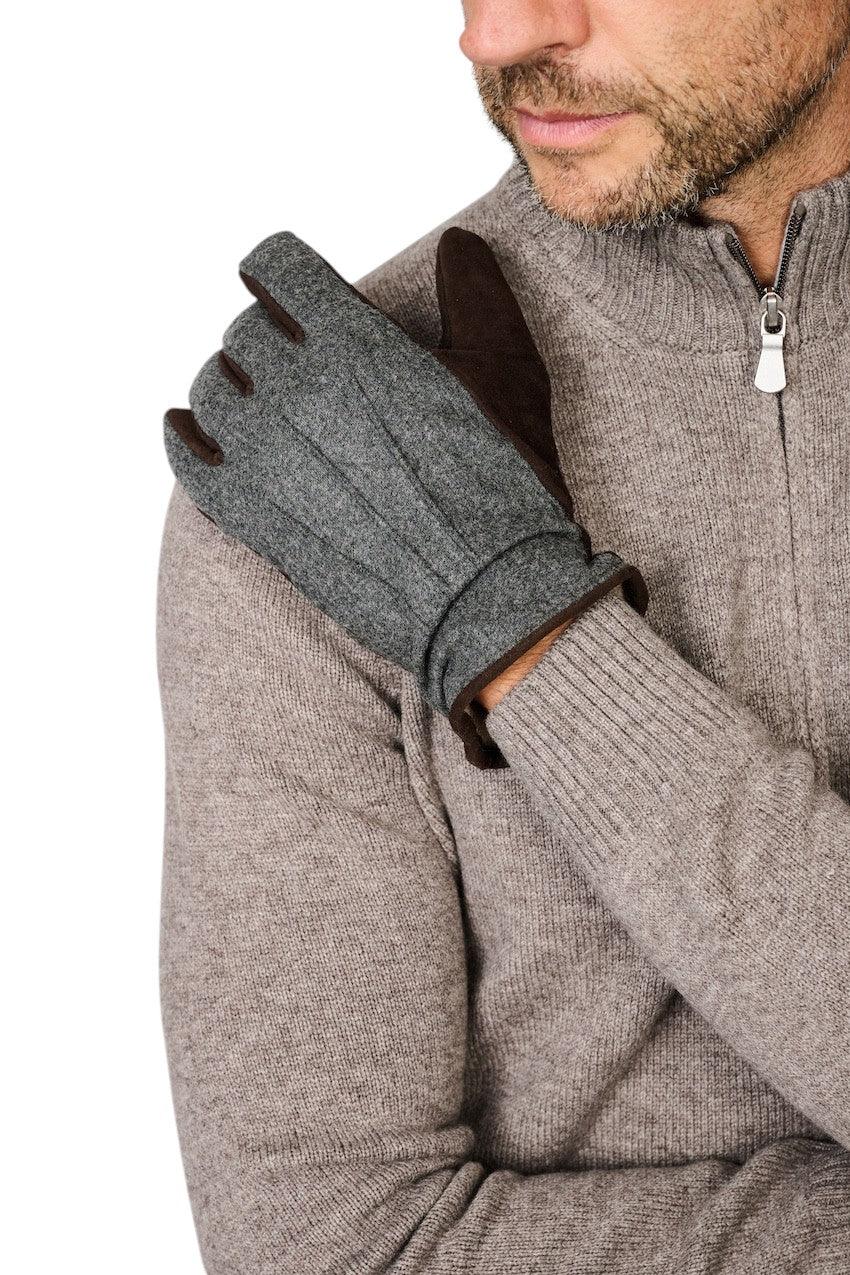 Gran Sasso Men handschoen heren grijs 87101/51328 080