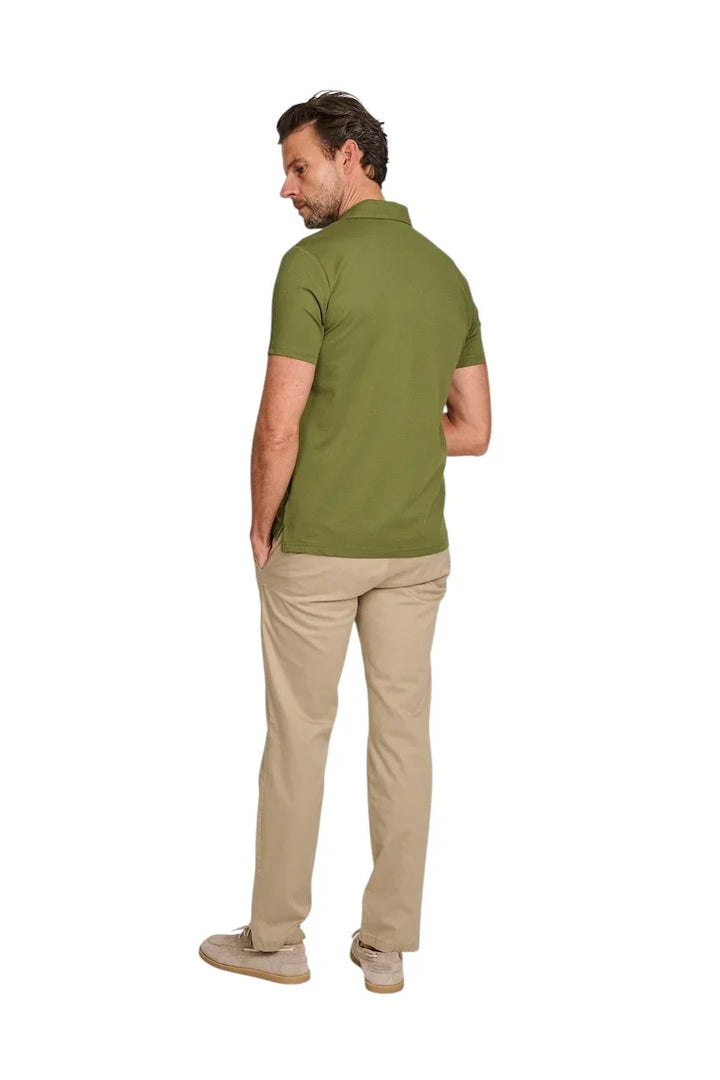 Eurex By Brax sportieve broek heren beige Jim 05-1622/56