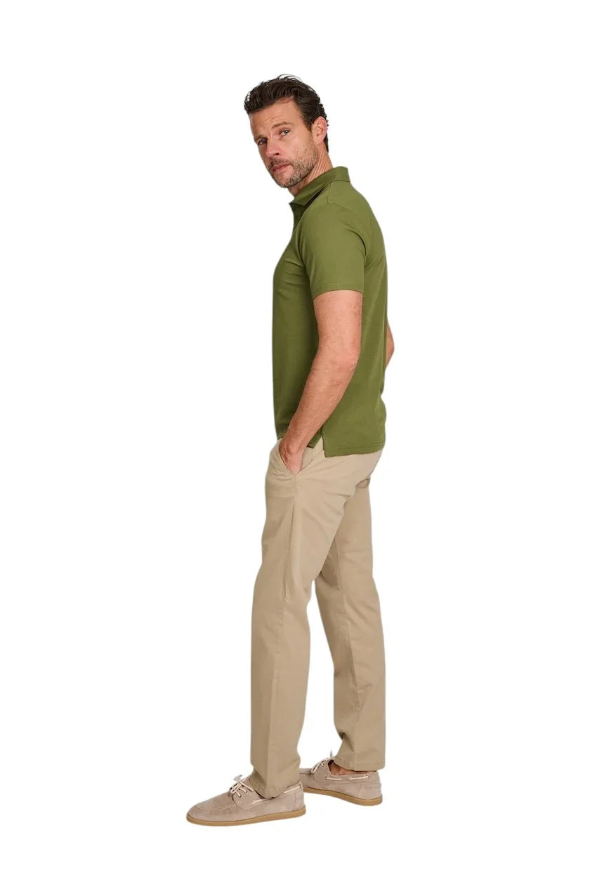 Eurex By Brax sportieve broek heren beige Jim 05-1622/56