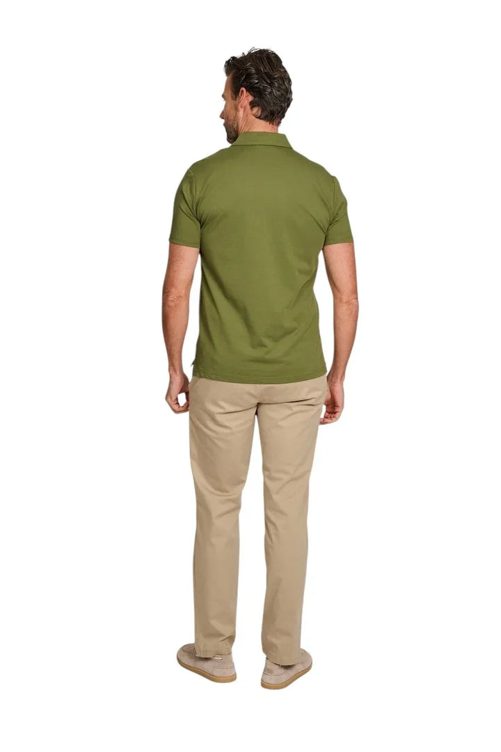 Eurex By Brax sportieve broek heren beige Jim 05-1622/56
