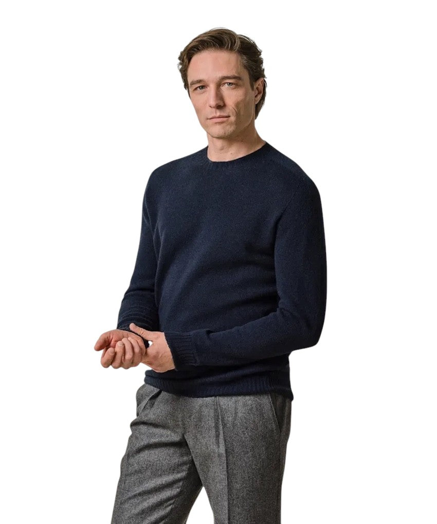 profuomo-pull-trui-ronde-hals-heren-marine