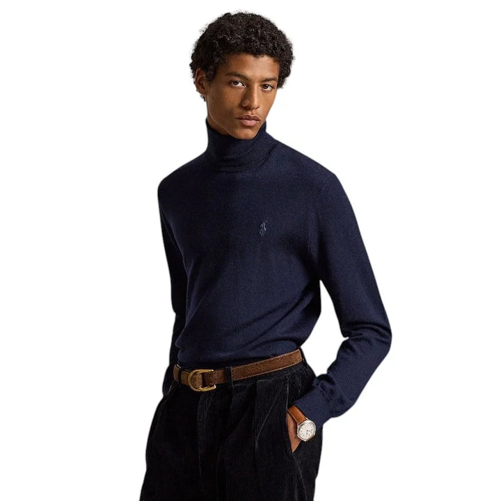 Polo-Ralph-Lauren-Herren-Pullover-Rollkragen-Herren-Marineblau-710946145001