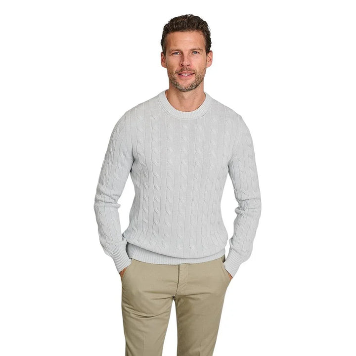 gran-sasso-men-pull-trui-heren-zilver