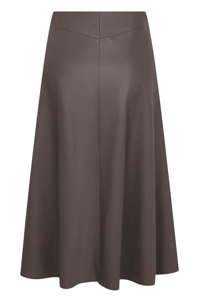Seductive leren rok dames bruin Bobby 094126/9052 690