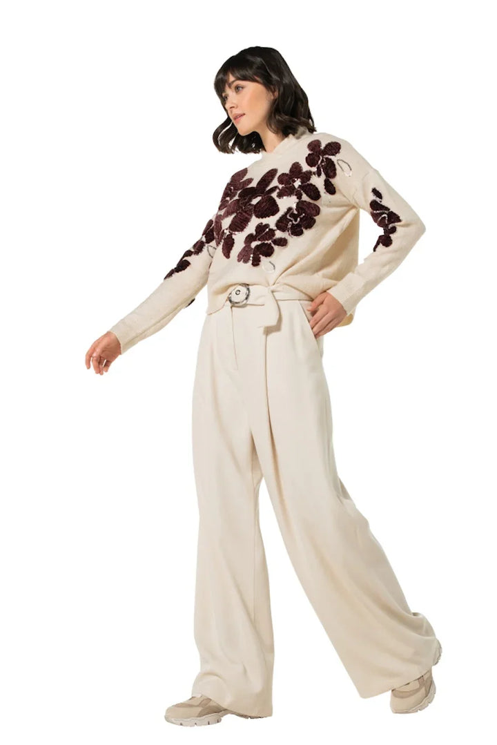 Caroline Biss broek dames ecru 4554/93