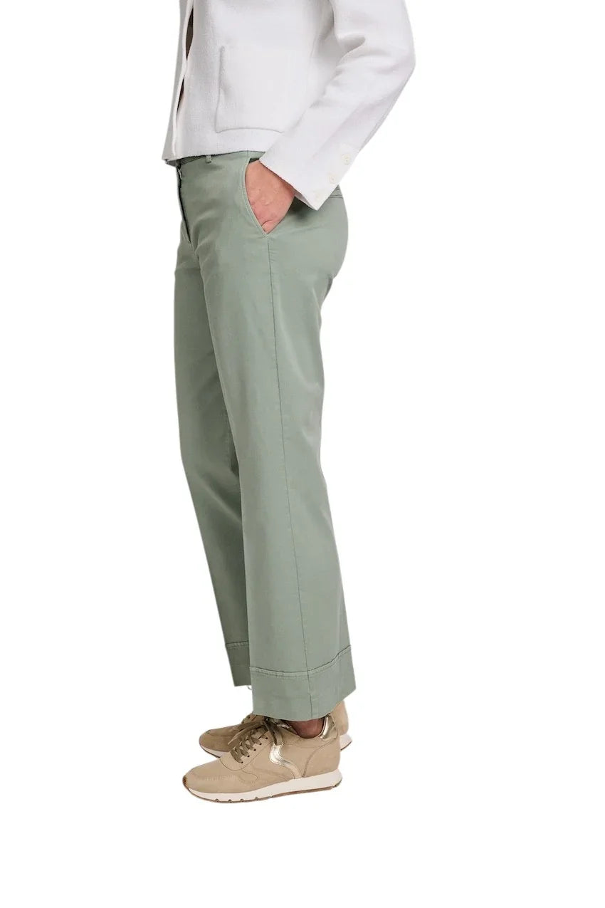 Seductive broek dames groen Minesse 095085/9643 743