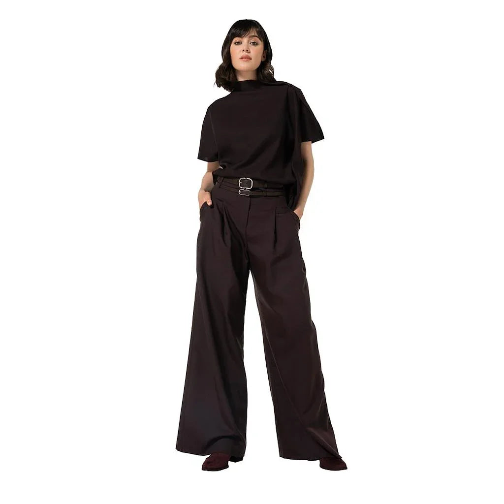 CAROLINE BISS pantalón para mujer – morado – 4551/53