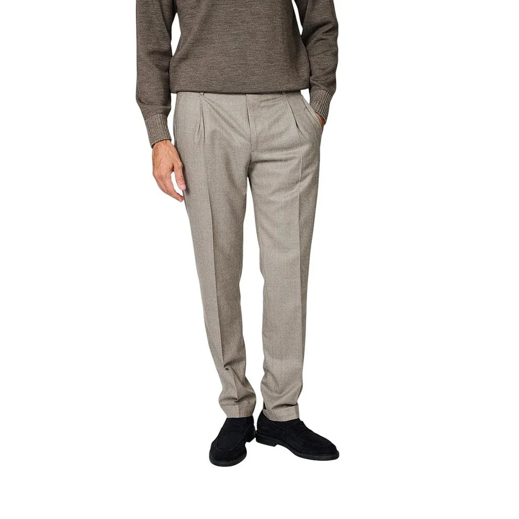 pantaloni-da-uomo-berwich-marroni-in-flanella-contemporary
