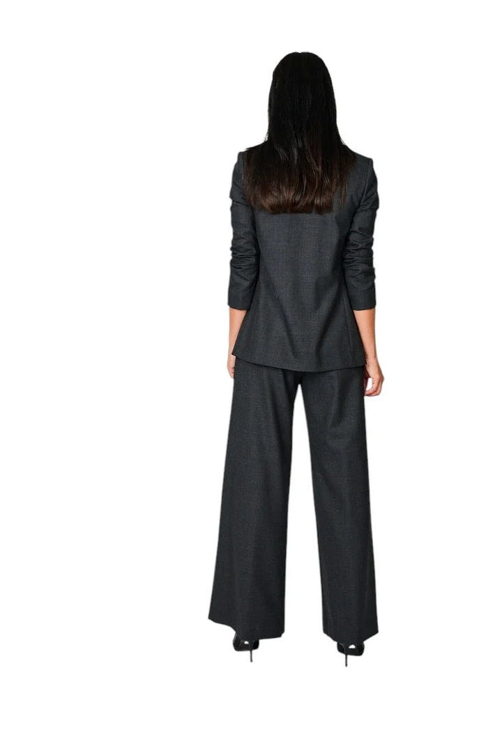 Antonelli broek dames anthraciet Tulipano
