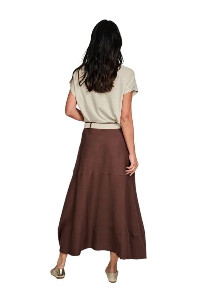 Antonelli rok dames chocolat Joel Q9904-935-240